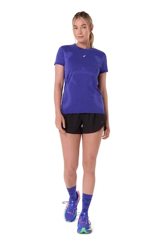 Asics Road Seamless Kadın Mavi Koşu T-shirt 2012d292-401 Mavi