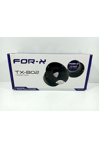 For-x Dome Tweeter - 100w 50rms Tiz - For-x Tx-802 10cm Dome Tweeter