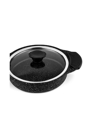 Taç Granit Plus 3 Lü Sahan Seti Siyah Taç-3521