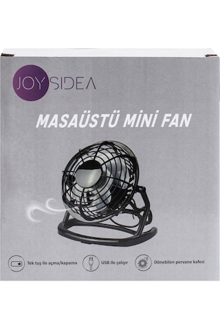 Joysıdea Fn-40 Usb Masaüstü Mini Fan Sessiz, Taşınabilir, 360