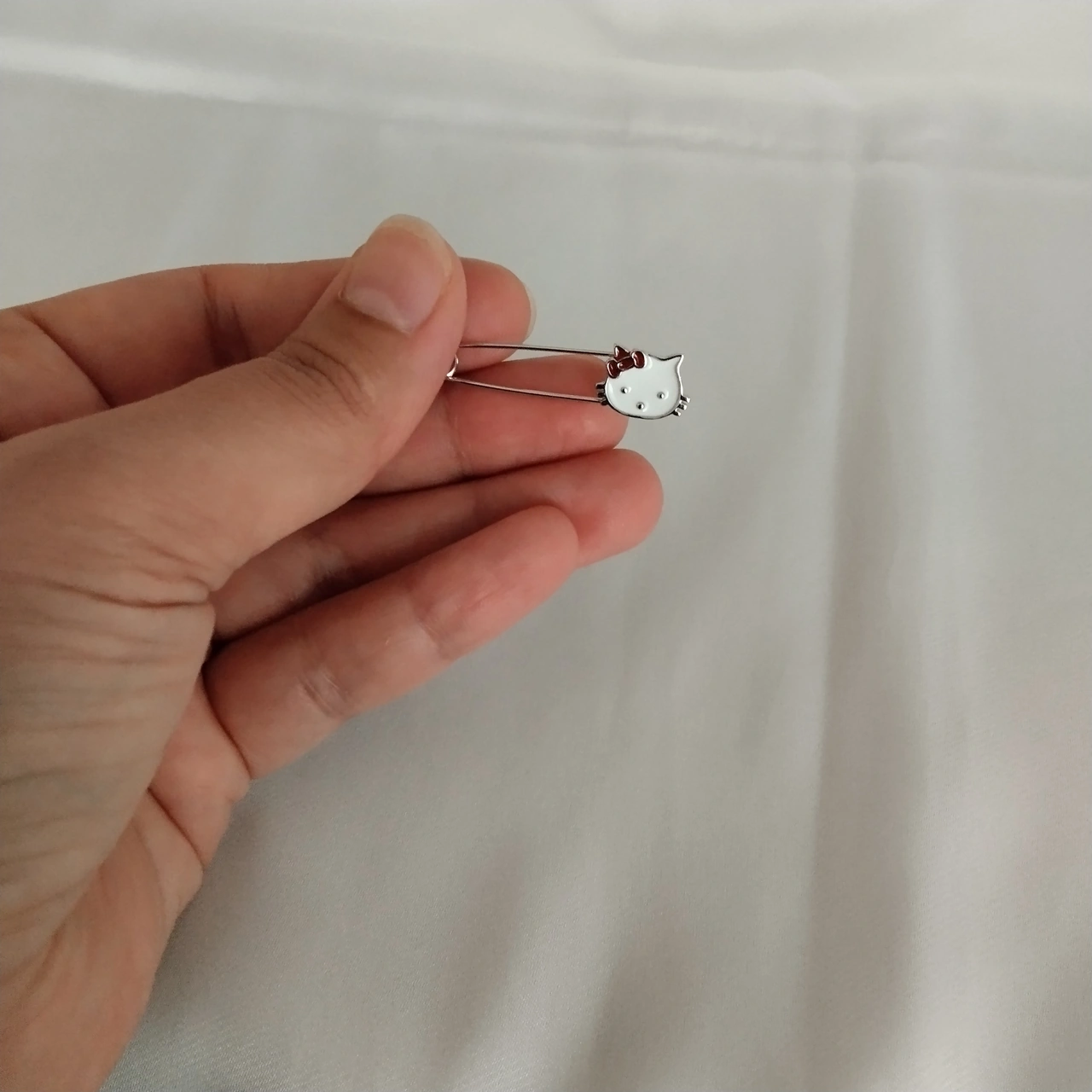 925 Gümüş Çocuk/bebek Yaka İğnesi Modeel 4 Gümüş