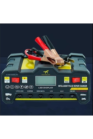 Novahub Yüksek Yüksek Tam Şarj Şarj Şarj Otomatik Onarım Lcd Güçlü Frekanslı Ekran Darbe Cihazı, Cihazı, Cihazı Araç Akü Akıllı 220w 12v24v Eh