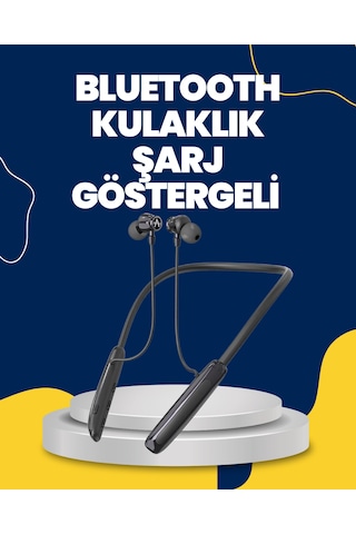 Uzun Süreli Kullanım Boyun Askılı Kablosuz Kulaklık Hızlı Şarj, Ergonomik Tasarım 2