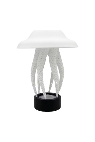 Fibrika Store Aurelia Modern Tasarım Dekoratif Gece Lambası Beyaz