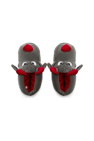 Twigy Toro Erkek Hayvanlı Panduf Gri 41/46 EE0510 Gri
