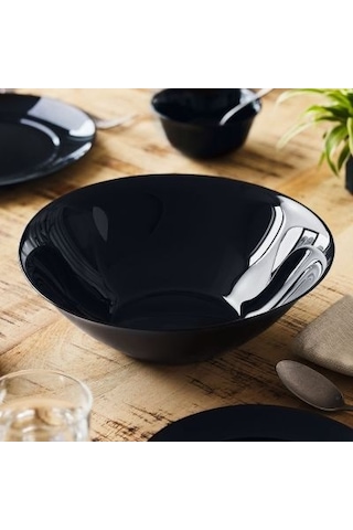 Carine Siyah Bol Kase 27 Cm