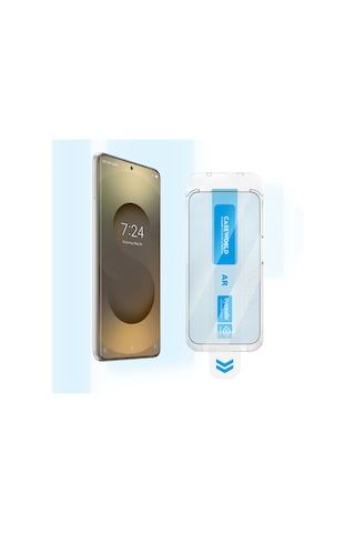 Galaxy Uyumlu S26 Plus Caseworld Applicator Serisi 2.5d Eyesafe Mavi Işık Teknolojili 0.25mm Ekran Koruyucu