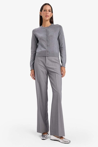 Defacto Regular Fit Bisiklet Yaka Hırka D6282ax25augr456 Gri