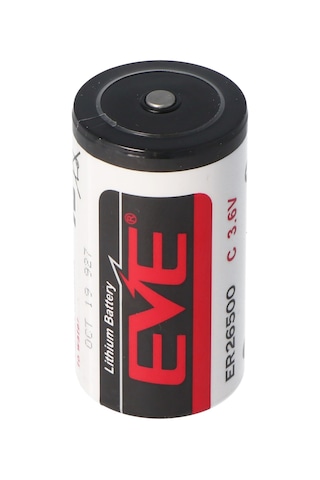 ER26500 lityum pil C Boyut Bobin ER 26500, 3.6 volt 8500mAh