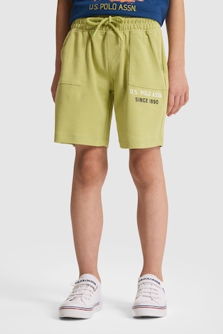 U.S. Polo Assn. U.s. Polo Assn. Erkek Çocuk Çağla Şort Örme 50327054-vr016 Cagla