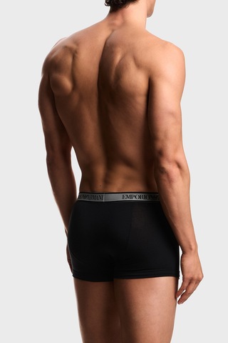 Emporio Armani Pamuklu Logolu 3 Pack Boxer Erkek Boxer Em000259 Af20669 Mc061 Siyah