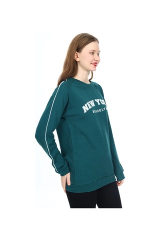 Kadın Sweatshirt - Şerit Garnili 0156mvng 001