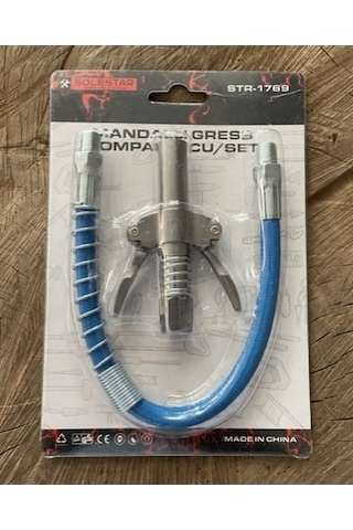 Str Yaylı Gres Pompa Ucu Mandallı Gres Pompa Hortum Ve Başlığı