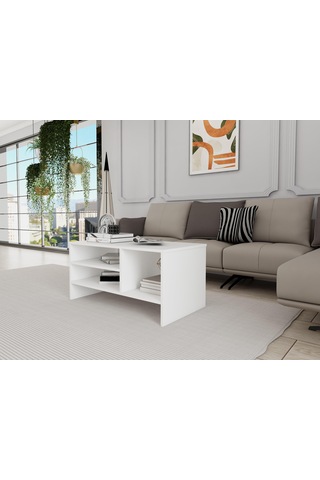 Nemrut Orta Sehpa Beyaz Renk