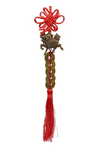 Çin Feng Shui Şans Ve Bereket Beşli Para Dragon 35 Cm