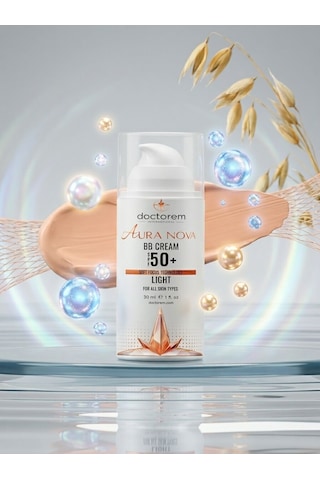 Doctorem Aura Nova Bb Cream Lıght - Lekelere Karşı Spf 50+ Hibrit Kapatıcı Bakım Kremi 30 Ml