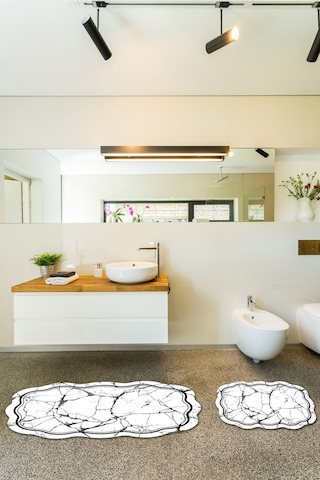 Alanur Fulya Lazer Kesim 2 Li Banyo Takimi St210192gr Beyaz
