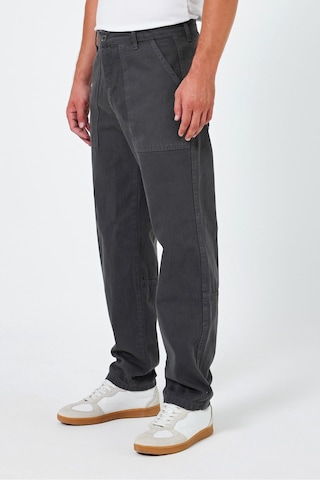 Tarz Cool Erkek Düz Baggy Jean Pantolon Füme
