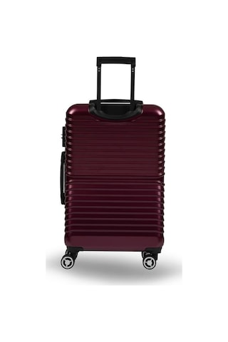 Wixon Travel Valiz,1811 M , Bordo Çok Renkli
