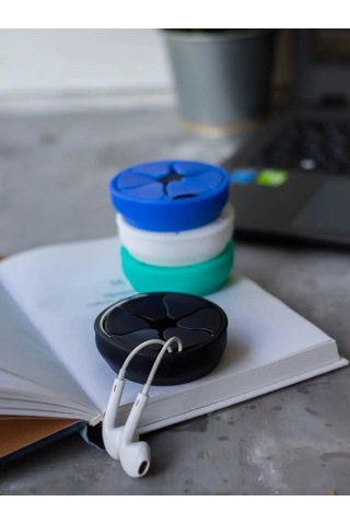 Rumix Kablolu Kulaklık Ve Şarj Kablosu İçin Kılıf 171862618 Beyaz