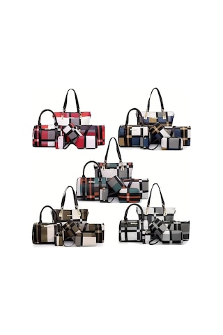 6'lı Bayan Çanta Bez Çantalar