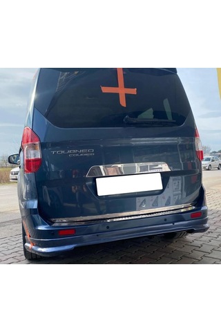 Ford Courier Arka Ek Difüzör Siyah Plastik 2014 2015 2016 2017 2018 Arka-difizör-bodykit-ek-karlık