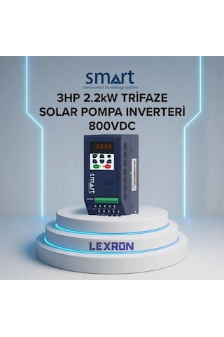 Smart - İnges 3 Hp 2.2 Kw Trifaze Solar Pompa İnverteri - 380 Volt Güneş Enerji Sistemi Sürücüsü