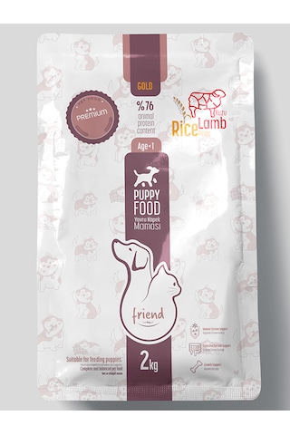 Friend Pet Gold Kuzulu Yavru Köpek Maması 2 KG