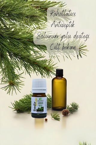 Einnatur Sedir Uçucu Yağı %100 Saf Cedrus Atlantica Essential Oil 5 ML