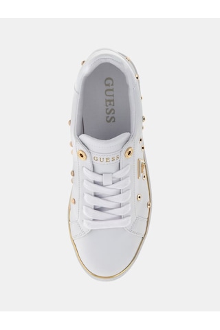 Guess Bonitah Studs Kadın Spor Ayakkabı Flpbonele12 Beyaz