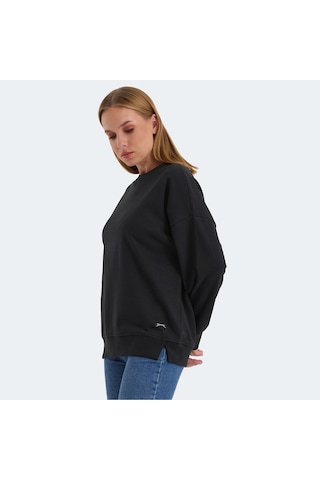 Slazenger VIRTUE Kadın  Siyah Sweatshirt