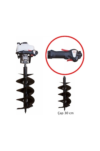 General Power GP-AG63B Toprak Burgu Makinesi 30 CM