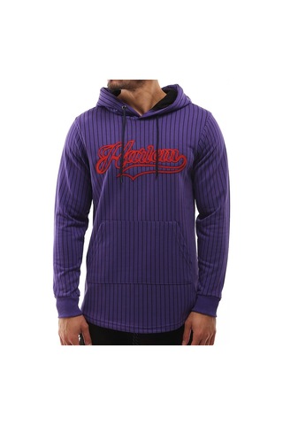 Kapşonlu Sweatshirt Mor 2825