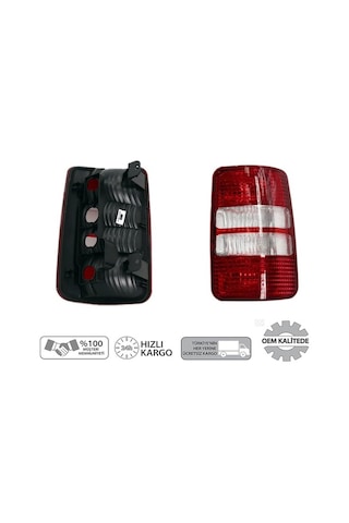 Volkswagen Caddy Sağ Arka Taraf Far Stop Lambası 2011-2014