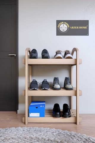 Abzer Home Ayakkabılık Kahverengi Ham