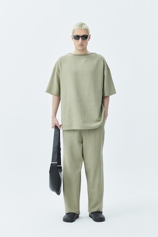 Vamos Basıc Oversize Keten Takım 40-635 Haki