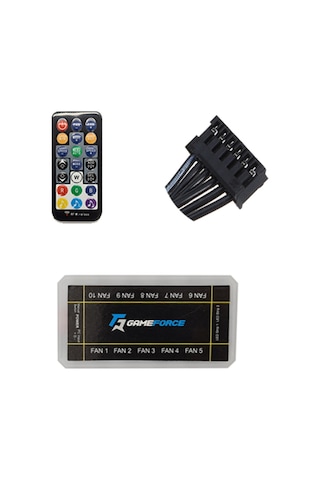 Gameforce Dualrıng 3X120Mm A Rgb Kasa Fanı
