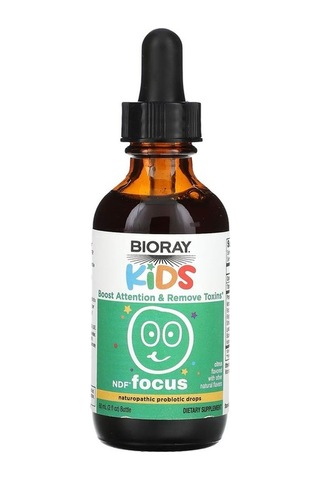 Bioray , Kids, Ndf Focus, , 2 Fl Oz 60 Ml Usa Vers