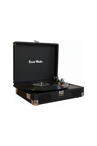 Record Master Rm-311 Siyah Renkli Pikap - Tüm Plaklar İle Uyumlu