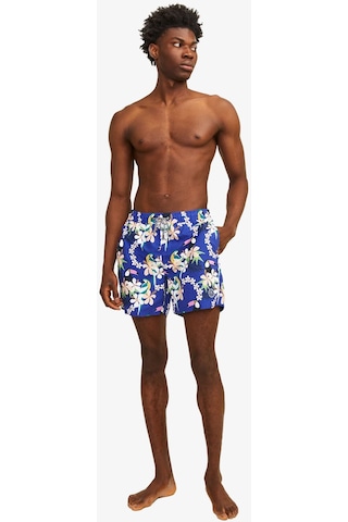 Jack & Jones Jpstfiji Erkek Mavi Deniz Şortu 12253230-bluing