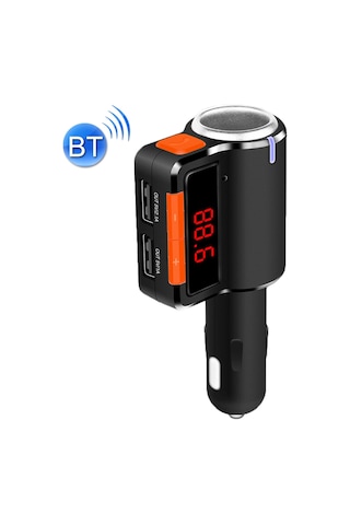 Bc09 Bluetooth Handsfree Araç Kiti Fm Verici, 5v 3.1a Araç Şarj Cihazı, İphone, Galaxy, Sony, Lenovo, Htc, Huawei Ve Diğer Akıllı Telefonlar İçin