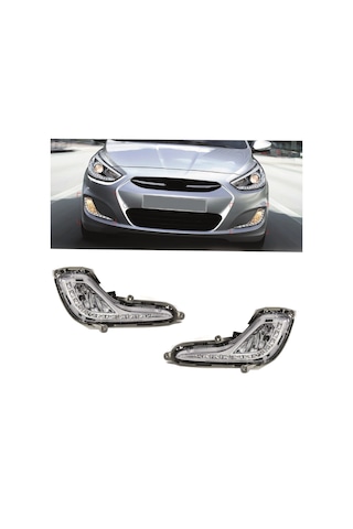 Hyundai Accent Blue Sis Lambası Ledli Sağ Sol Takım 2011-2017