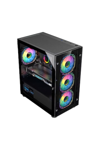 Izoly ST02648 R5-3600 8 GB 512 GB M.2 NVMe GTX1660S 6 GB Free Dos Masaüstü Oyuncu Bilgisayarı