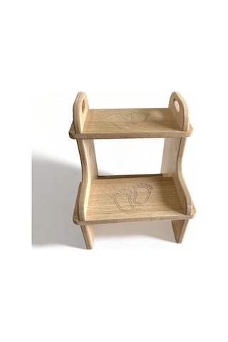 Mdf Basamak Tabure Çocuk Banyo Wc Lavabo Merdiven Yükseltici