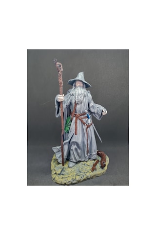 Eselya3d Gandalf Figür, Yüzüklerin Efendisi Gandalf Heykel, Gri Gandalf Figür Hediye-21cm-fanart