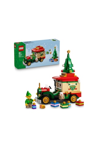 LEGO® Noel Baba’nın Dağıtım Kamyonu 40746 -8 Yaş ve Üzeri Çocuklar için Yılbaşı Hediyesi ve Elf Minifigürü İçeren Oyuncak Yapım Seti (224P)