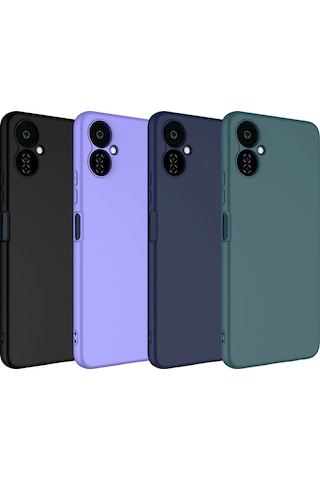 Nourthkiingdom Tecno Camon 19 Neo Kılıf Nrtk Mara Lansman Kapak - Siyah Siyah