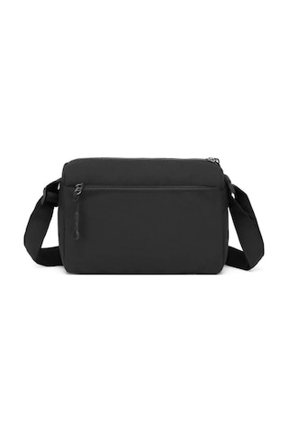 Smart Bags Krinkıl Kumaş Kadın Çapraz Çanta Siyah