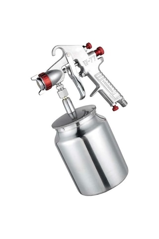 W-77g Havalı Alttan Depolu Boya Fıskiyesi Aparatı 1.8mm Lisinya