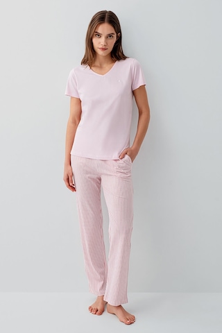 Pierre Cardin Kadın Pembe Pijama Takım Pembe